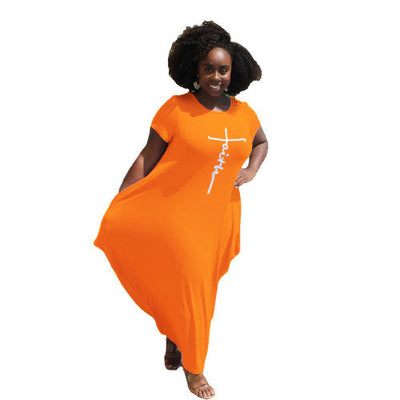 GraceLoom™ – Elegant Faith Dress