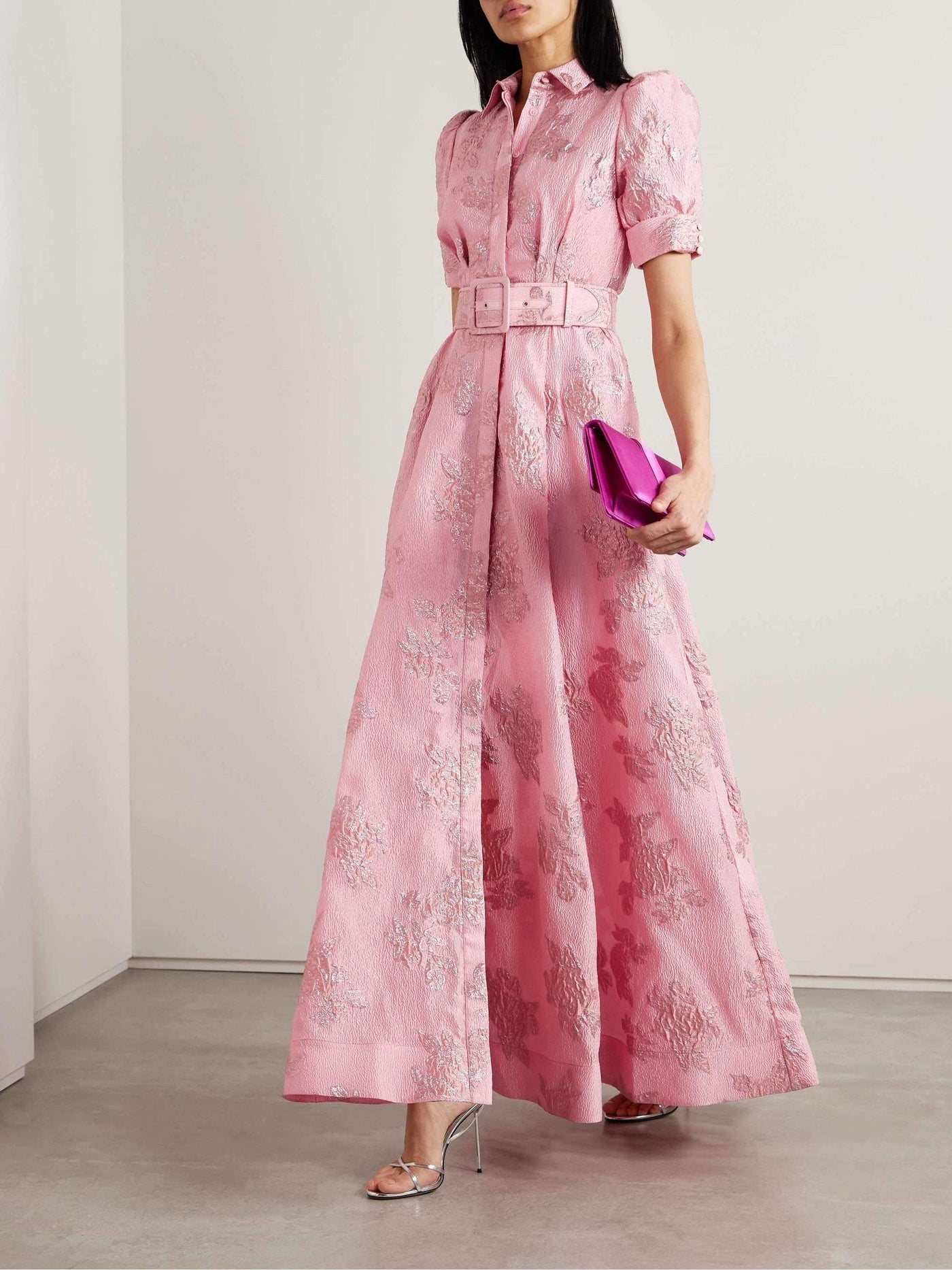 Selena | Short Puff Sleeves Dress