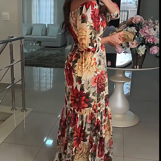 ElysianBloom™ Maxi Dress