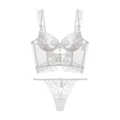 Daria - French Lace Push-Up Bra & Panty Set